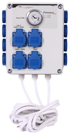 GSE Timer Box II 12x600W (Grässlin Timer) SD20-416EU 