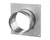 Wall flange square Ø250mm