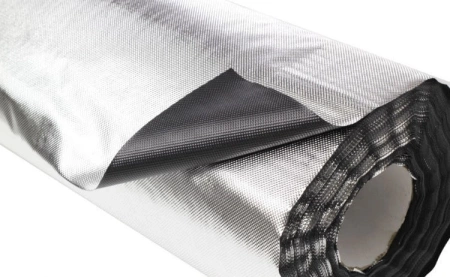 Mylar Diamond Black Backing 1,2m x 1m